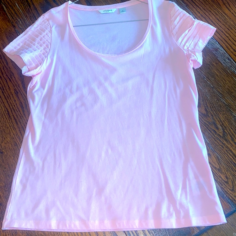 Liz Claiborne pink shirt